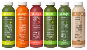 The Suja Cleanse Juice Line.  